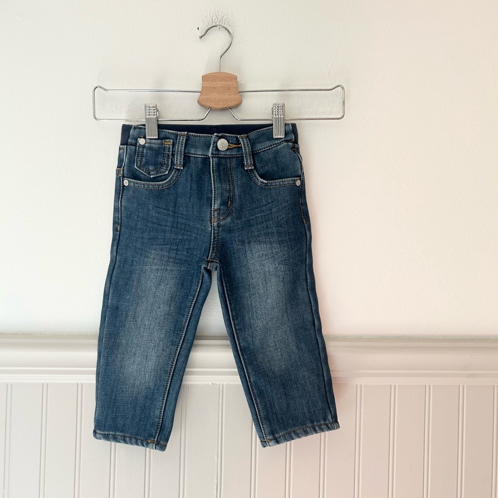 EPK 12 Months Baby Indigo Stretch Denim Jeans Classic Fit Cotton